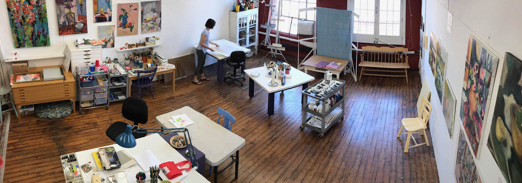 North Facing Studio View