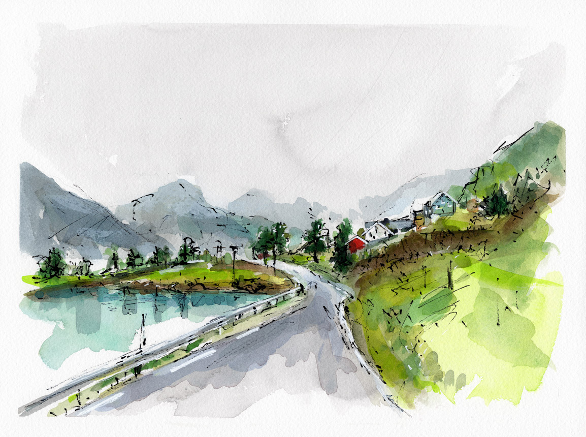 Oldedalsvegen Norway