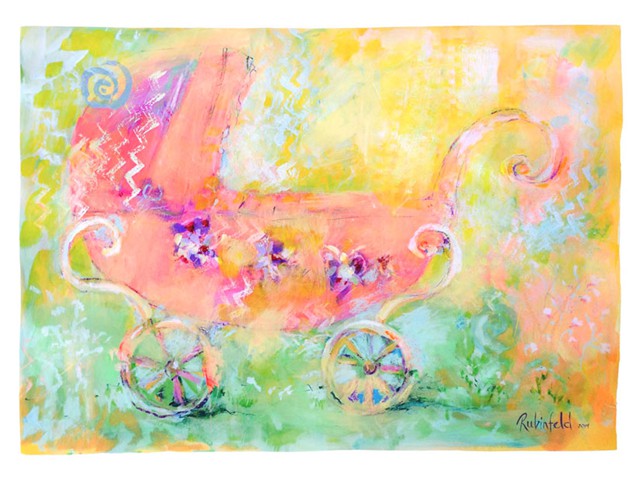 The Pink Baby Pram The Pink Baby Pram