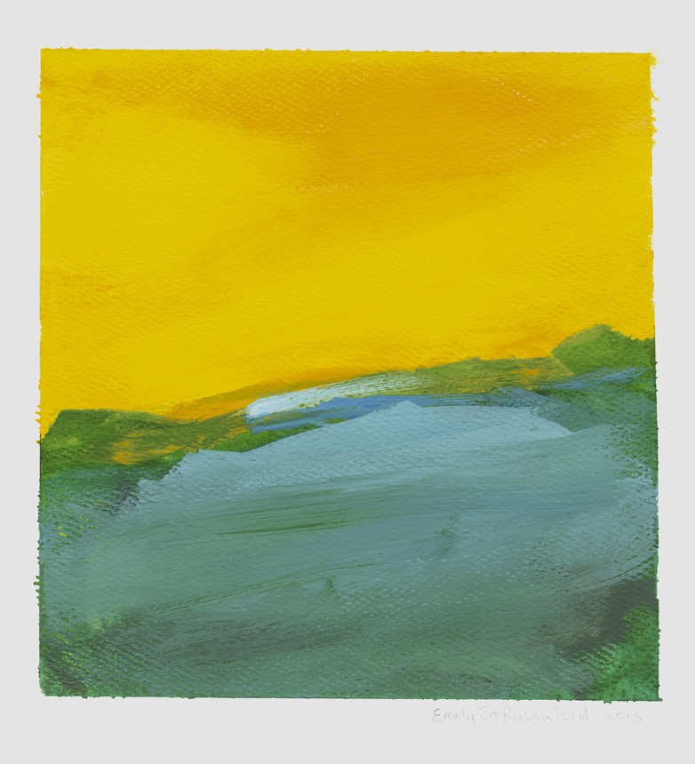 Yellow Above, Green Below - large