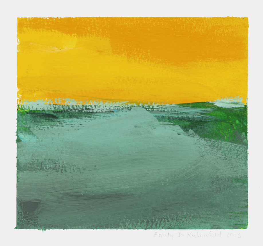 Yellow Above, Green Below - small